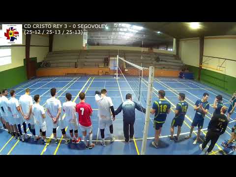 2DM de Voleibol de Castilla y Leon: CD Cristo Rey - Segovoley 18/3/2018