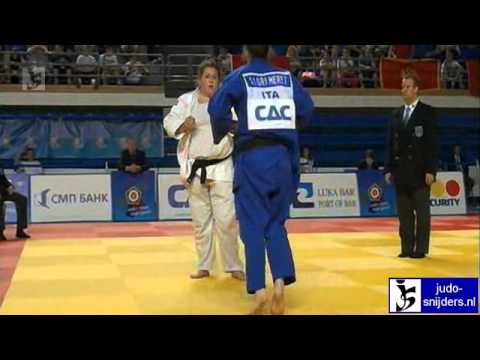 Vaselyna Krychenko (UKR) - Soraya Luri Meret (ITA) [+70kg] semi-final