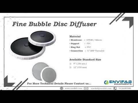 Envifab moving bed biofilm reactor media, for aeration equip...