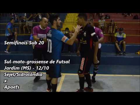 Apaefs x Sejel/Sidrolândia - Sul-mato-grossense de Futsal 2019 - Sub 20