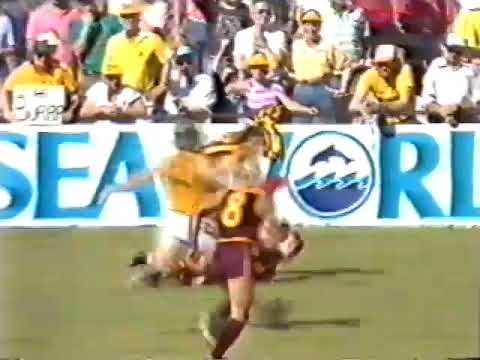 1988 Round 15 Brisbane Vs Hawthorn at Carrara 1 hour & 19 mins Channel 7 Sunday game