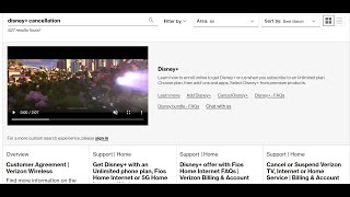 How to cancel Disney plus subscription on Verizon