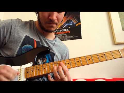 Iron Maiden - Innocent Exile (guitar solo cover)