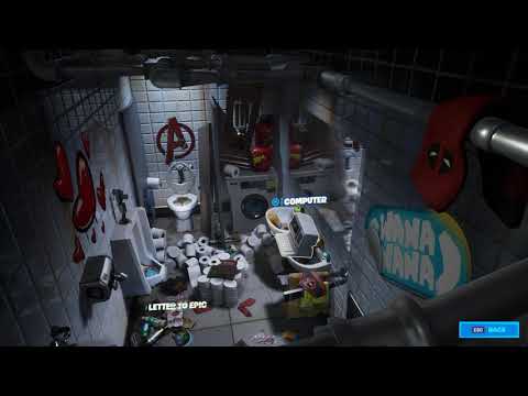 Find Deadpool's letter to Epic Games | Fortnite Guide