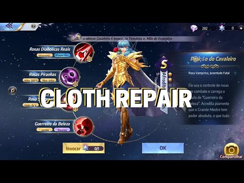CLOTH REPAIR! AFRODITE DE PEIXES - SAINT SEIYA AWAKENING