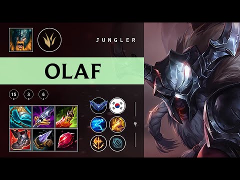 Olaf Jungle vs Zac - KR Diamond Patch 25.22