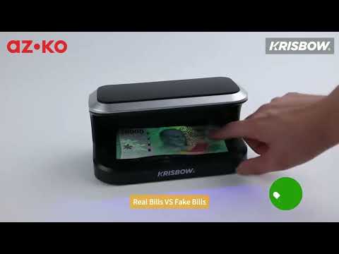 Gambar Krisbow Mesin Detektor Uang Portabel UV Rechargeable - Mix