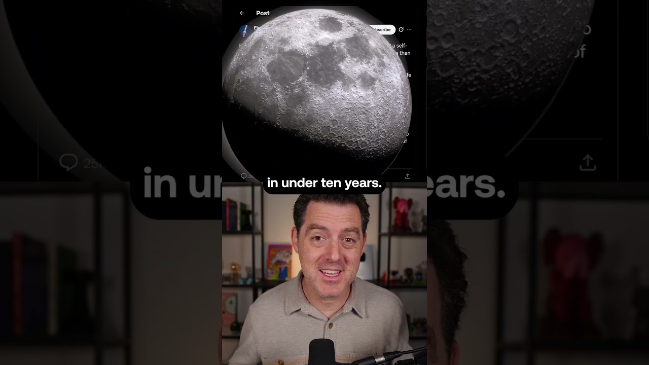Elon Musk's going to the moon...
