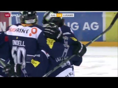 EV Zug vs. HC Lugano (3:2 OT) - 15.01.2016