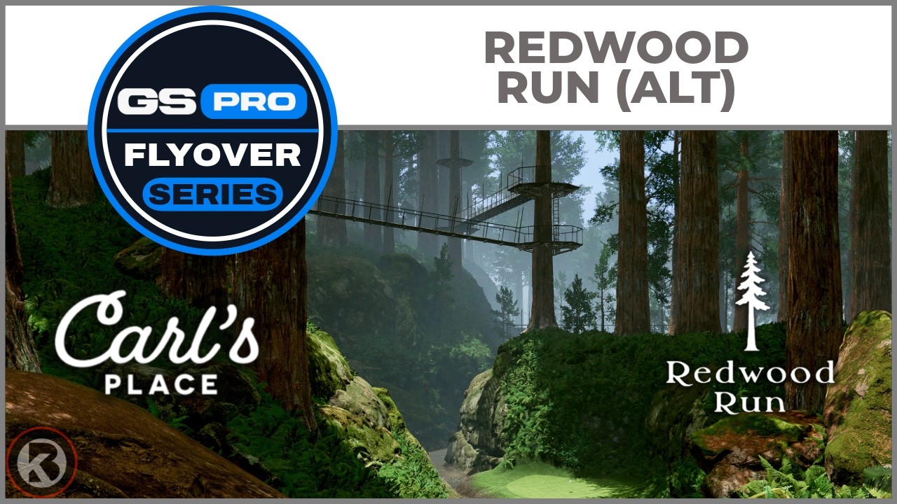 Watch Redwood Run (Alt) flyover on YouTube