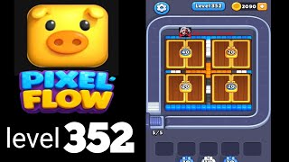Pixelflow level 352 Guide Walkthrough Solution