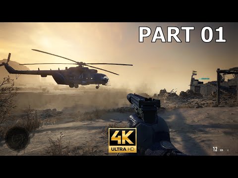 SNIPER GHOST WARRIOR CONTRACTS 2 • Tutorial • The Grey Desert • Walkthrough • Part 01 • 4K