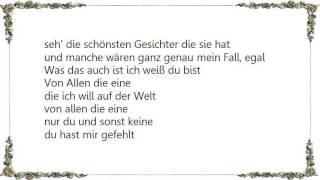 Jan Smit - Von allen die eine Lyrics