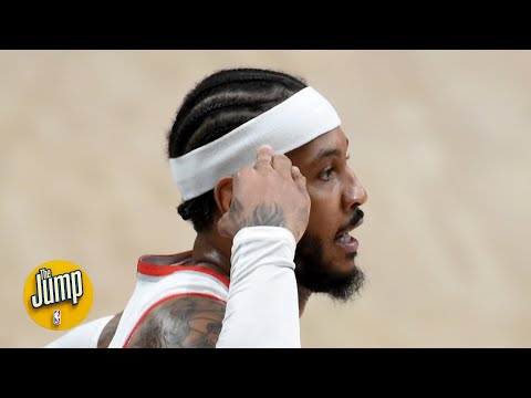 卡梅羅-安東尼在一場比賽中出手10次，他們都是SWISHES | 跳蚤市場 (Carmelo Anthony made 10 shots in a game and they were ALL SWISHES | The Jump)
