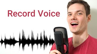 How to Record Voice on Windows 10