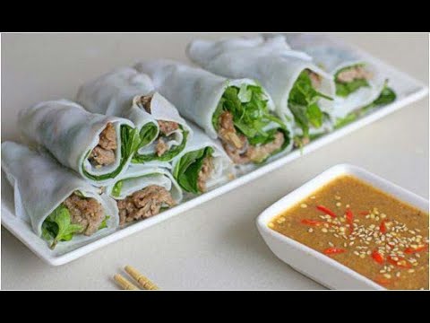 HƯỚNG DẪN LÀM BÁNH ƯỚT THỊT NƯỚNG - TỰ HỌC NẤU MÓN HUẾ