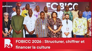 FOBICC 2026 : Structurer, chiffrer et financer la culture