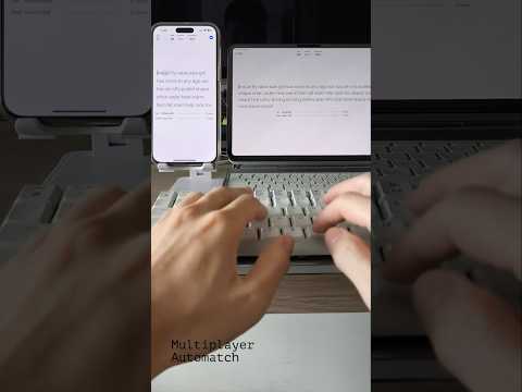 ⚡️ iPad vs iPhone | Real-Time Typing Race Match with ClickClack! #clickclackapp #typingsoftware thumbnail