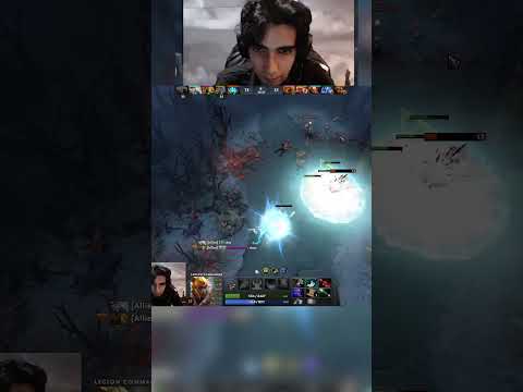 Sumail's on his stream reaction to his mid Storm #shorts #dota2 #stormspirit #sumail