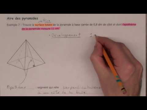 comment construire une pyramide a base hexagonale