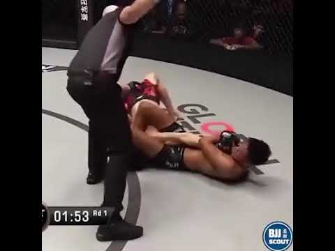 Tremendo armbar!
