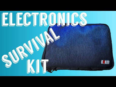 My electronics edc bag. Electronics survival kit!