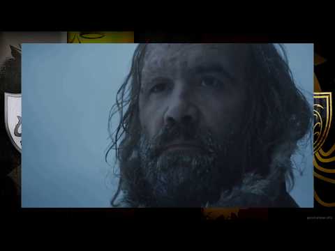 Game of Thrones 7x06 The Hound F**KS UP throws rock at white walkers