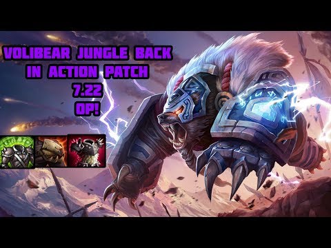 SEASON 8 BRINGING VOLIBEAR JUNGLE OP BACK!!! | NEW RUNES | MAKE VOLIBEAR GREAT AGAIN! Patch 7.22