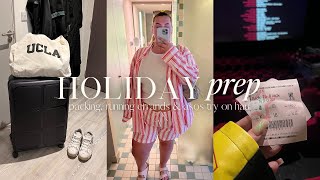 prep for holiday with me...asos haul, running errands & packing