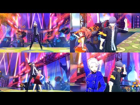 Persona 4: Dancing All Night - Dance! (Video w/ All Partners)