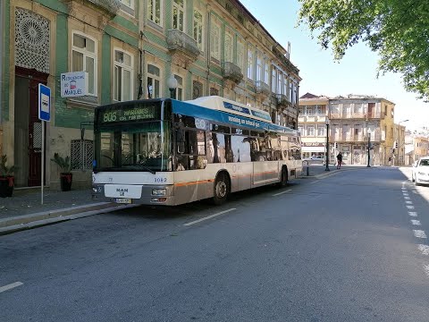 3178 STCP - MAN NL313 CNG Salvador Caetano CityGold MAN 2KD - Linha / Line 806 Parte  / Part 1