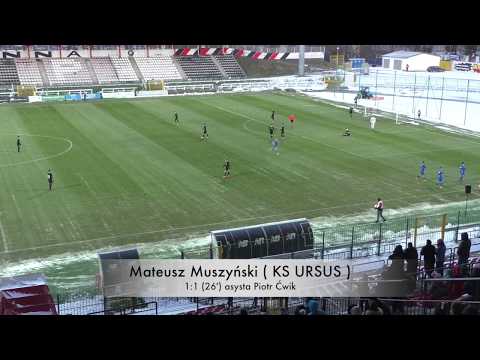 Bramki z meczu Polonia Warszawa - Ursus Warszawa