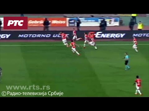 Crvena zvezda - Partizan 2:1, golovi sa utakmice