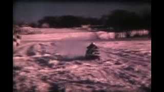 preview picture of video '1969 Snowmobile Racing Part 1'
