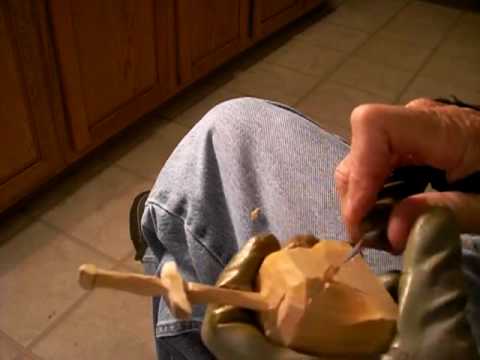 Carving The Sword In The Stone Paperweight Part 3