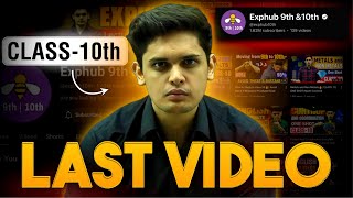 Last Video for Class 10?😢| Big Surprise??| Prashant Kirad