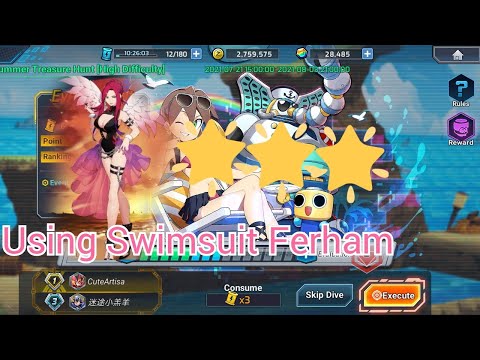 (Swimsuit Ferham)Rockman X Dive Event Summer Treasure Hunt