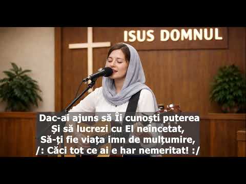 Daca ai ajuns in ape linistite - Cantare Crestina (Cover)