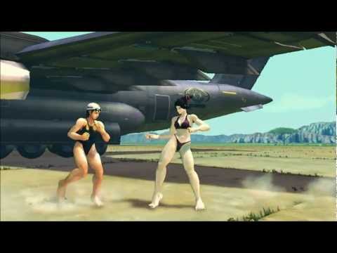 Sakura vs Juri: SwimWars!