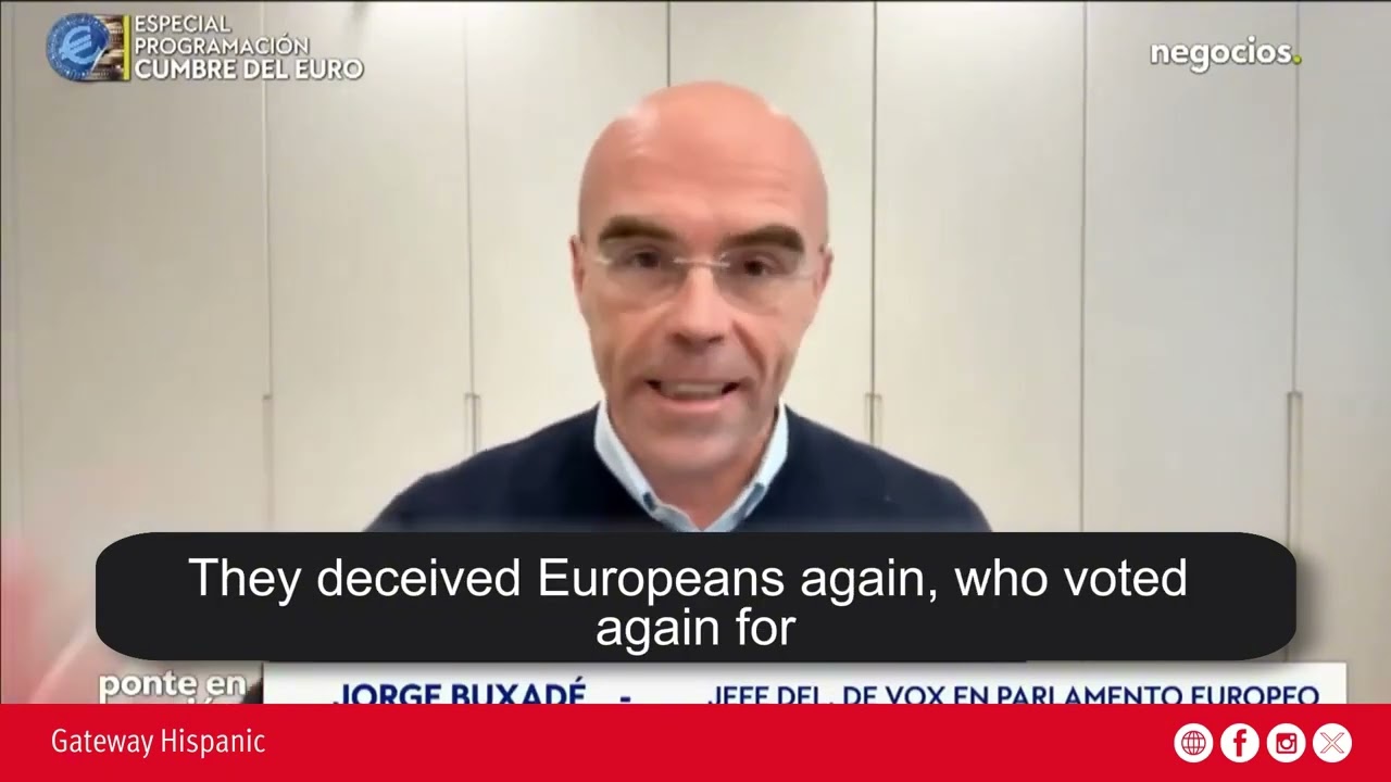 Jorge Buxadé reitera el rechazo de VOX y de Patriotas al euro digital