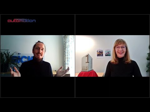 Produkte des Jahres 2022 - Preisübergabe an Sick für den All-in-One-2D-Vision-Sensor 'InspectorP61x'