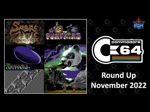 C64 Round Up: November 2022 - New Games, Pixels, Demos!