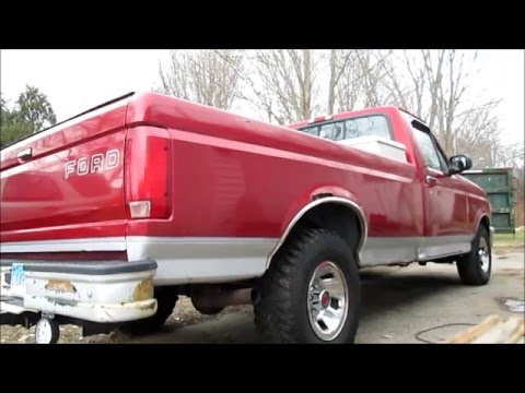 Thrush Tube Installation on a 1996 Ford F-150 5.0 - See Description