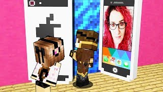 NON ENTRARE NEL CELLULARE DI ANNA SU MINECRAFT!