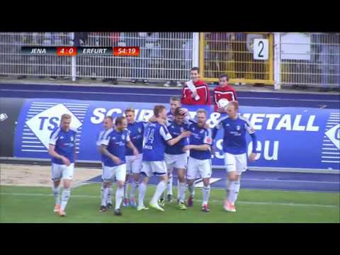 2013/2014 Thüringischer Landespokal Finale: FC Carl Zeiss Jena - FC Rot-Weiß Erfurt 5:0 (2. HZ)