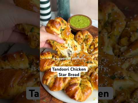 Tandoori Chicken Stuffed Naan Star