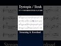 Sizuk Shunryu Dystopia Musical Score