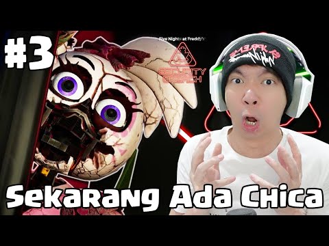 Sekarang Dikejar Chica - Five Nights at Freddy's Security Breach ( FNAF ) DLC Ruin Indonesia #3