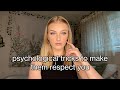 13 Psychological Tricks That Make People Respect You