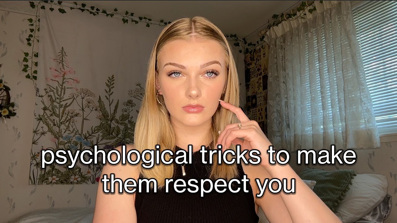 13 psychological tricks that make people respect you.